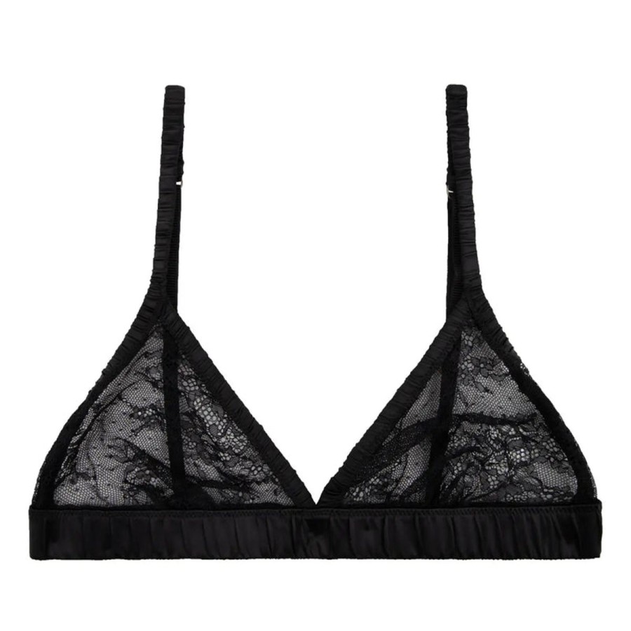 Sleepwear Love Stories | Love Stories - Uma Bralette Black