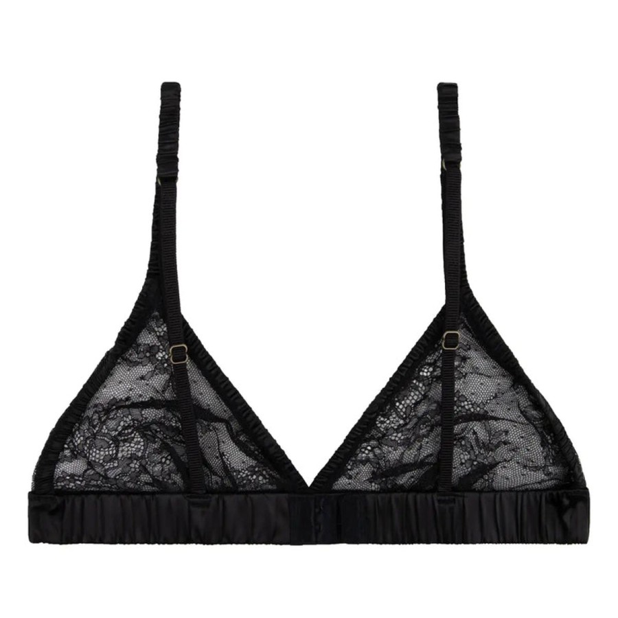 Sleepwear Love Stories | Love Stories - Uma Bralette Black