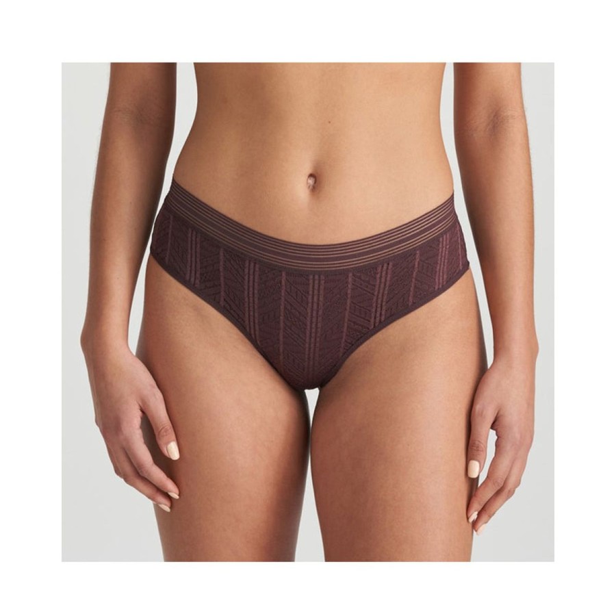 Briefs Marie Jo | Marie Jo - L' Aventure Richard Hotpant Aubergine