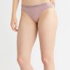 Briefs Calvin Klein | Calvin Klein - Cotton Essentials Thong Gray Rose