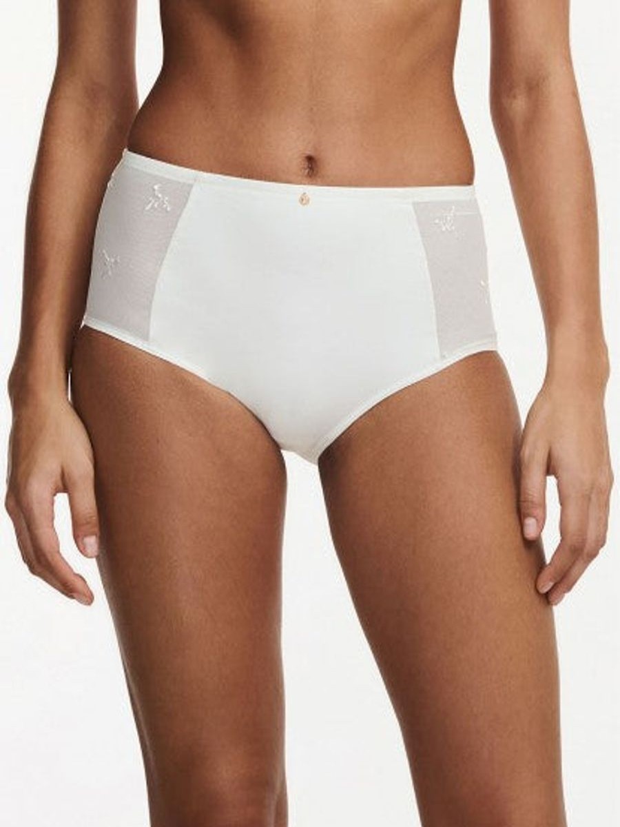 Briefs Chantelle | Chantelle - Every Curve High Waisted Support Brief Milk