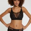 Bras Elixir | Elixir - Obsession Full Support Wirefree Bra Black