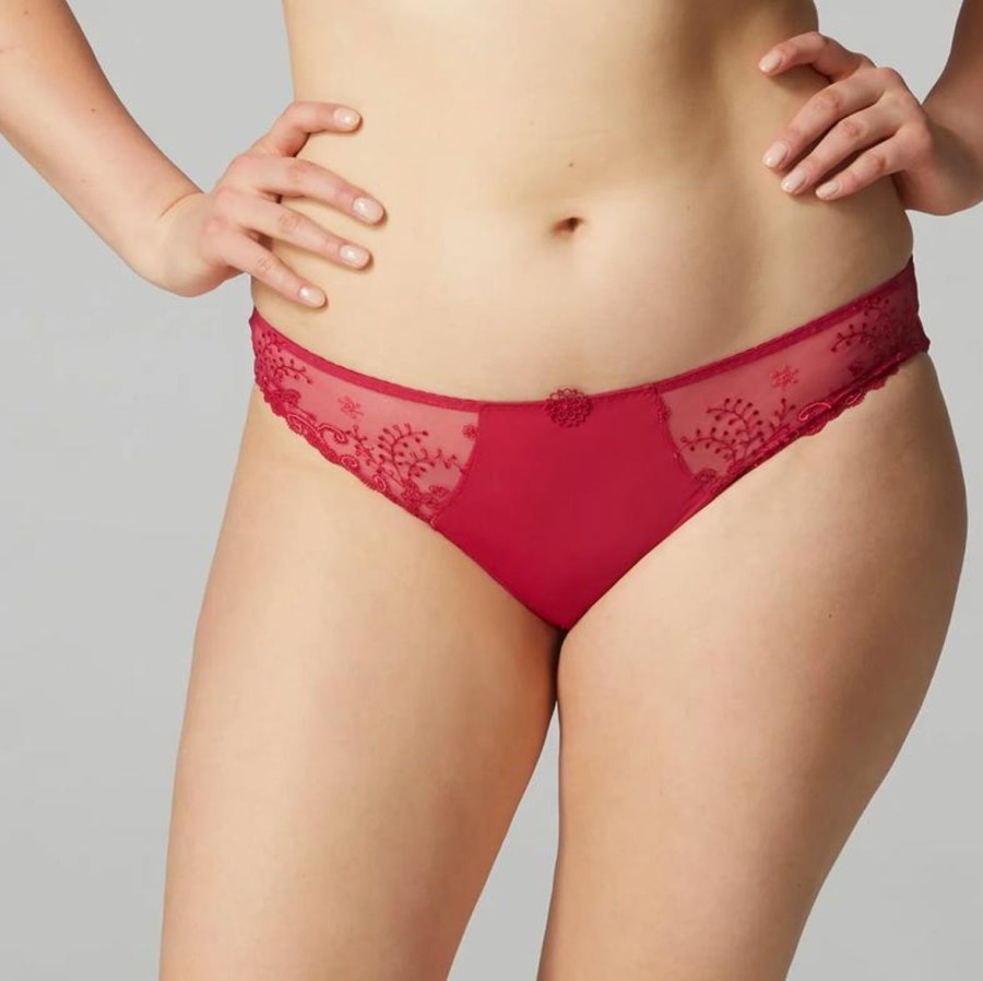 Briefs Simone Perele | Simone Perele - Delice Bikini Cranberry