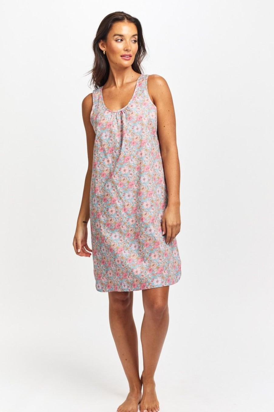 Sleepwear Love u0026 Lustre | Love & Lustre - Libery Tana Sleeveless Nightdress Meadow Song