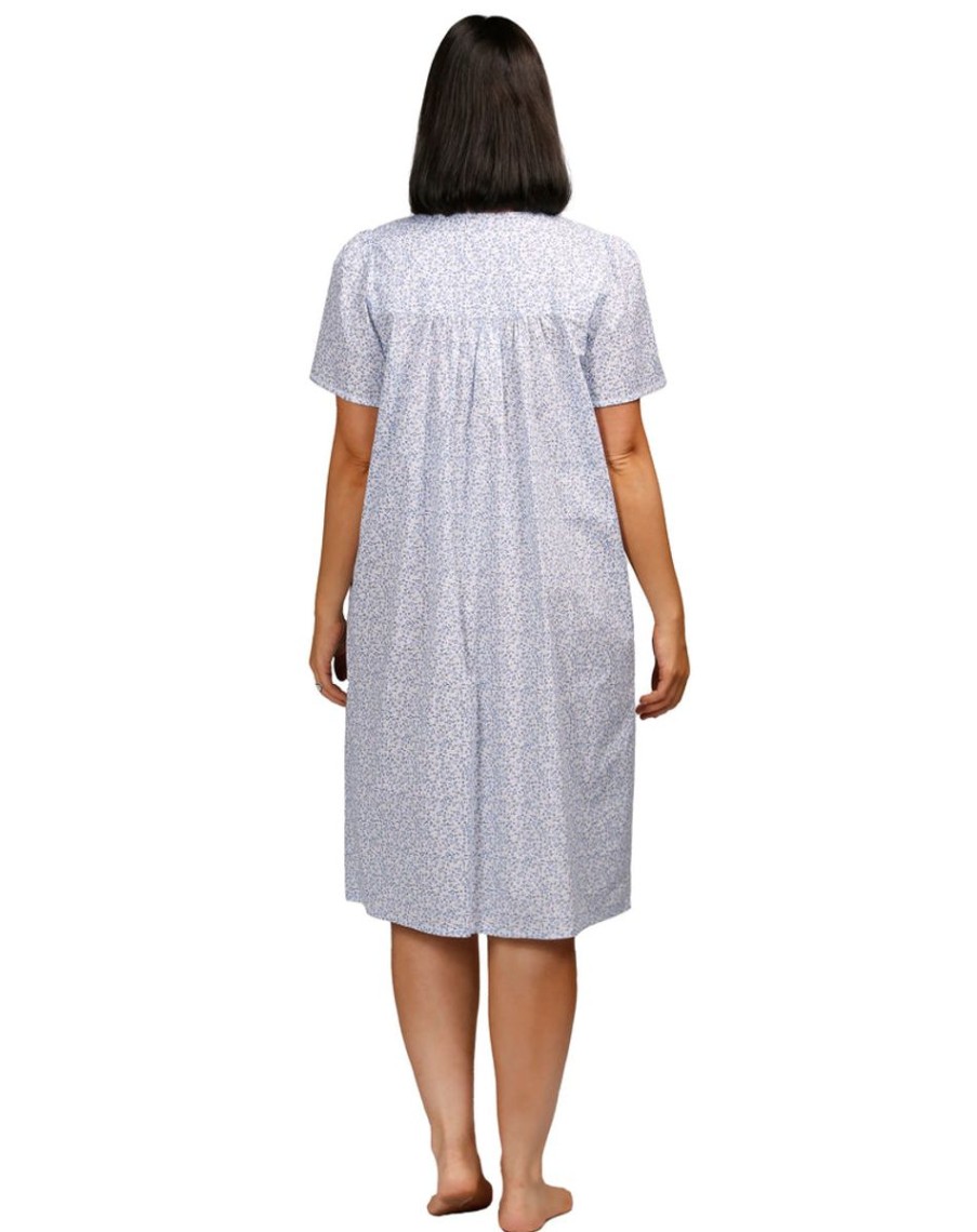 Sleepwear SCHRANK | Schrank - Ditsy Short Sleeve Cotton Nightie