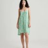 Sleepwear Papinelle | Papinelle - Sophia Paisley Strappy Midi Nightie Spearmint