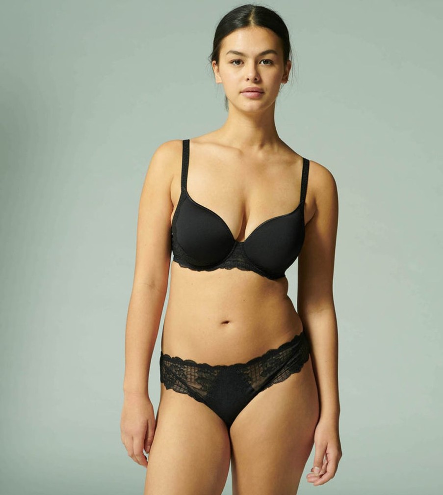 Bras Simone Perele | Simone Perele - Reve 3D Plunge Black