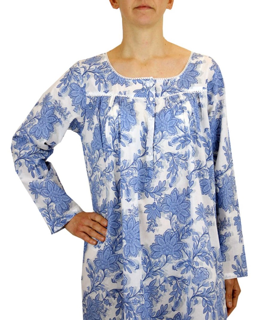 Sleepwear French Country | French Country - Oriental Ls Nightie Paisley