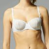 Bras Simone Perele | Simone Perele - Delice Half Cup Bra White