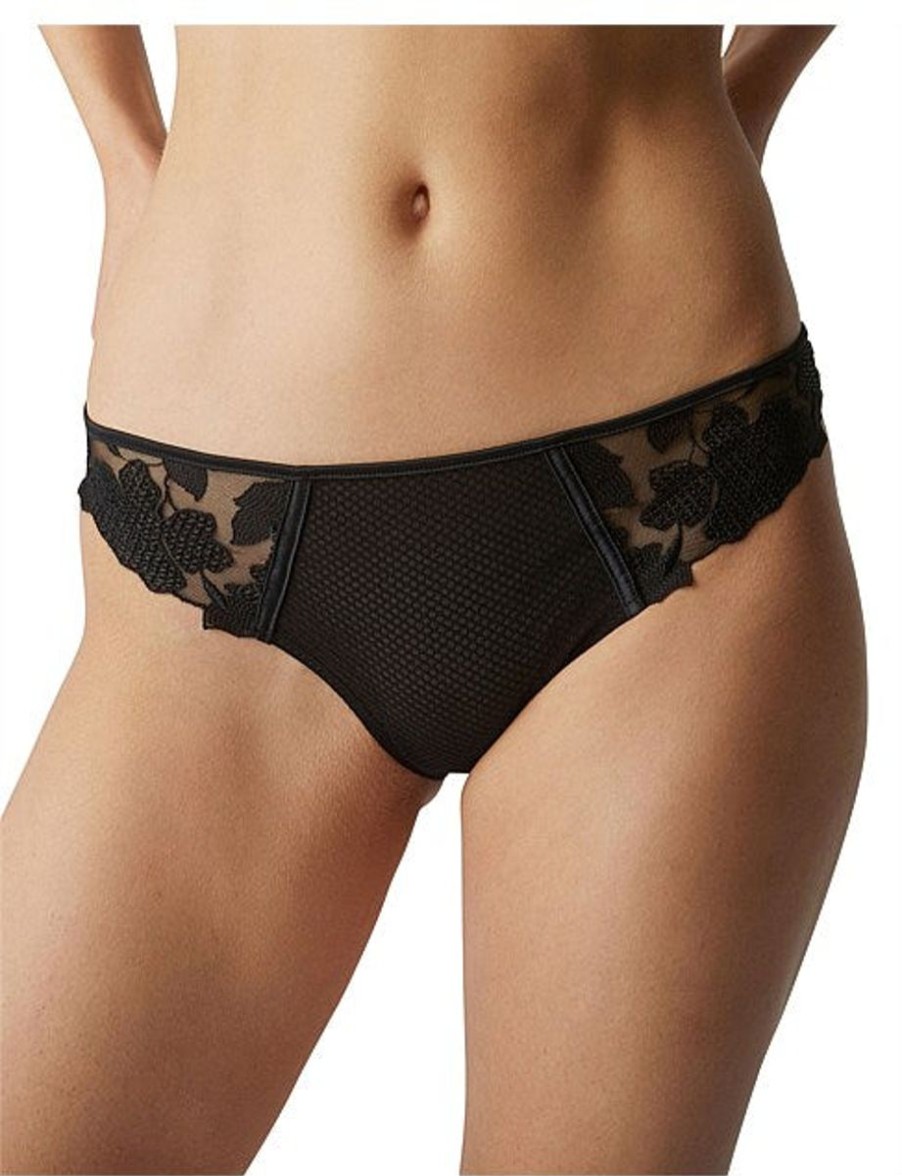 Briefs Simone Perele | Simone Perele -Dahlia Bikini Brief Black