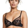 Bras maisonlejaby | Maison Lejaby - Sin Lace Underwire Bra Black