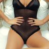 Sleepwear Coco de Mer | Muse By Coco De Mer - Sadie Bodysuit Black