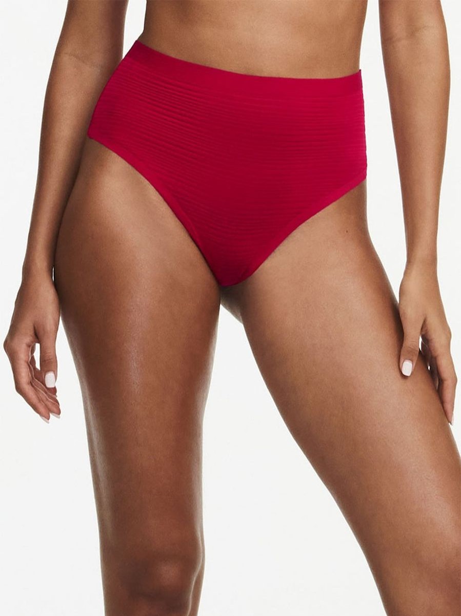 Briefs Chantelle | Chantelle - Soft Stretch Stripes High Waisted Tanga