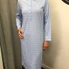 Sleepwear SCHRANK | Schrank - Cotton Blend Long Sleeve Nightie