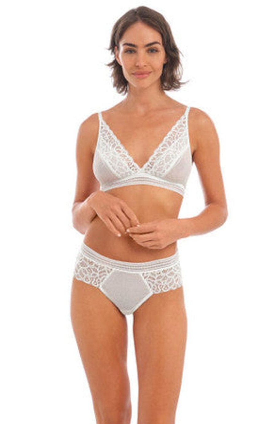 Sleepwear Wacoal | Wacoal - Raffine Non Wired Bralette White