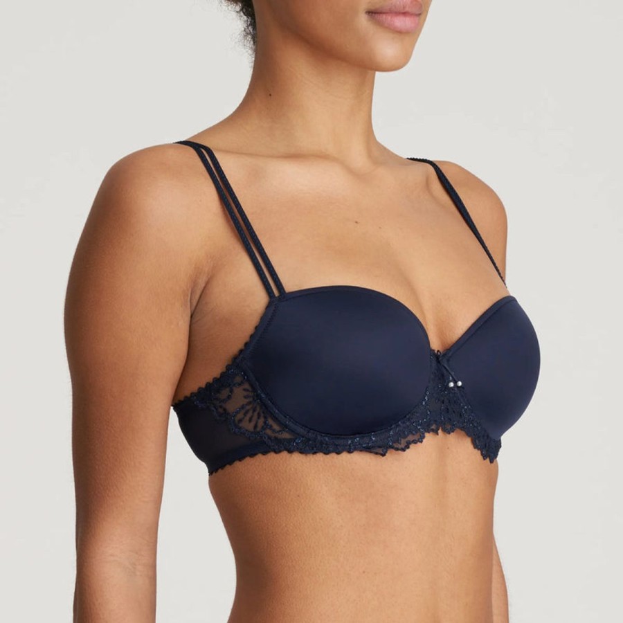 Bras Marie Jo | Marie Jo - Jane Padded Balcony Bra Velvet Blue