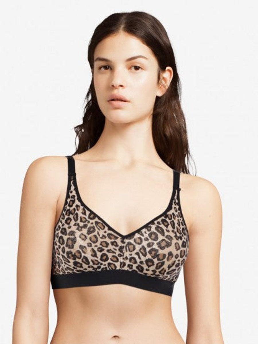 Bras Chantelle | Chantelle - C Magnifique Full Bust Wirefree Bra Leopard