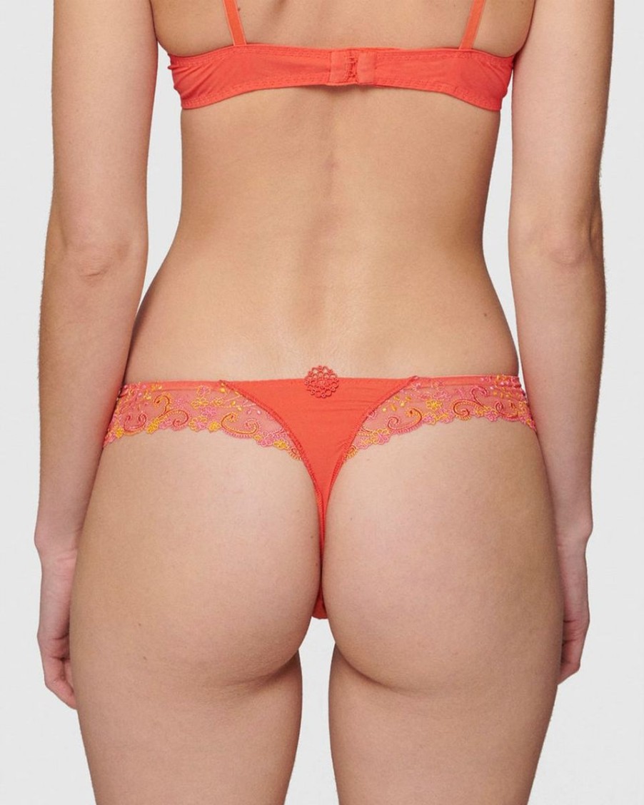 Briefs Simone Perele | Simone Perele - Delice Thong Mango