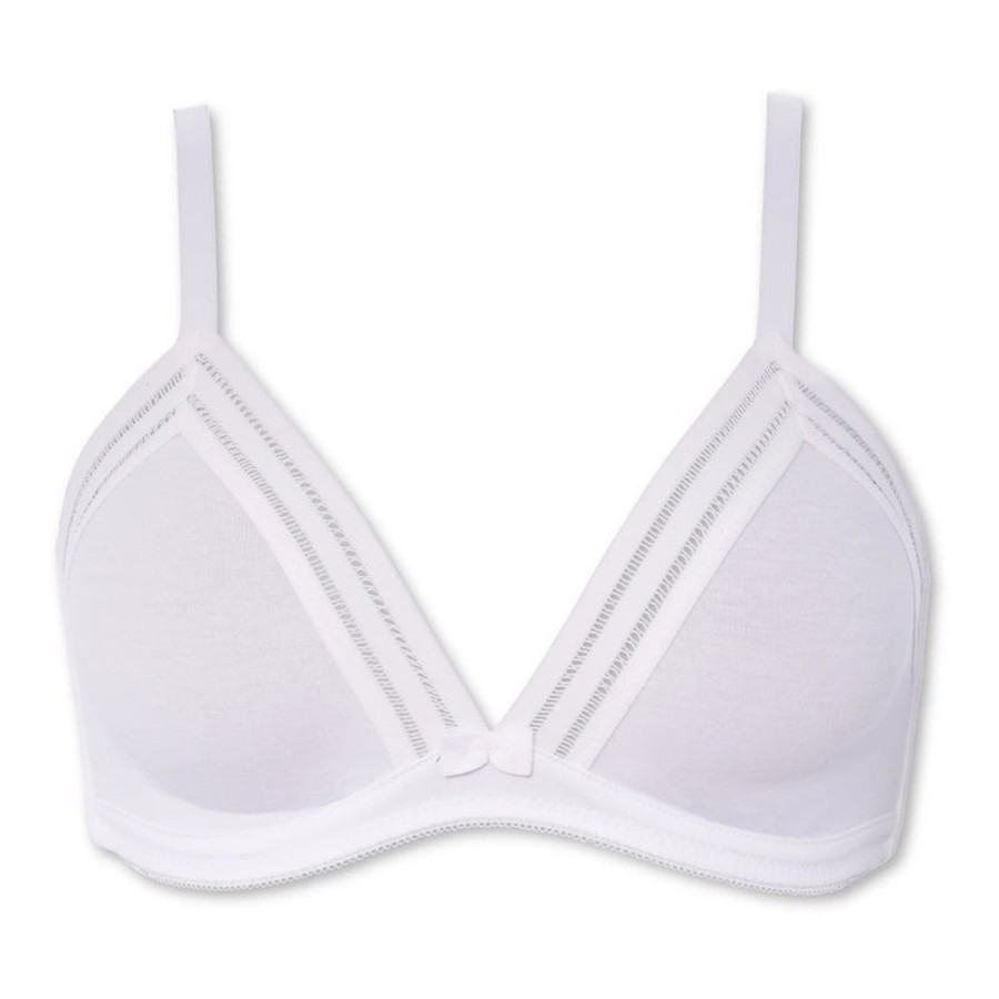 Bras Huit | Huit - Sweet Cotton Wireless Bra White