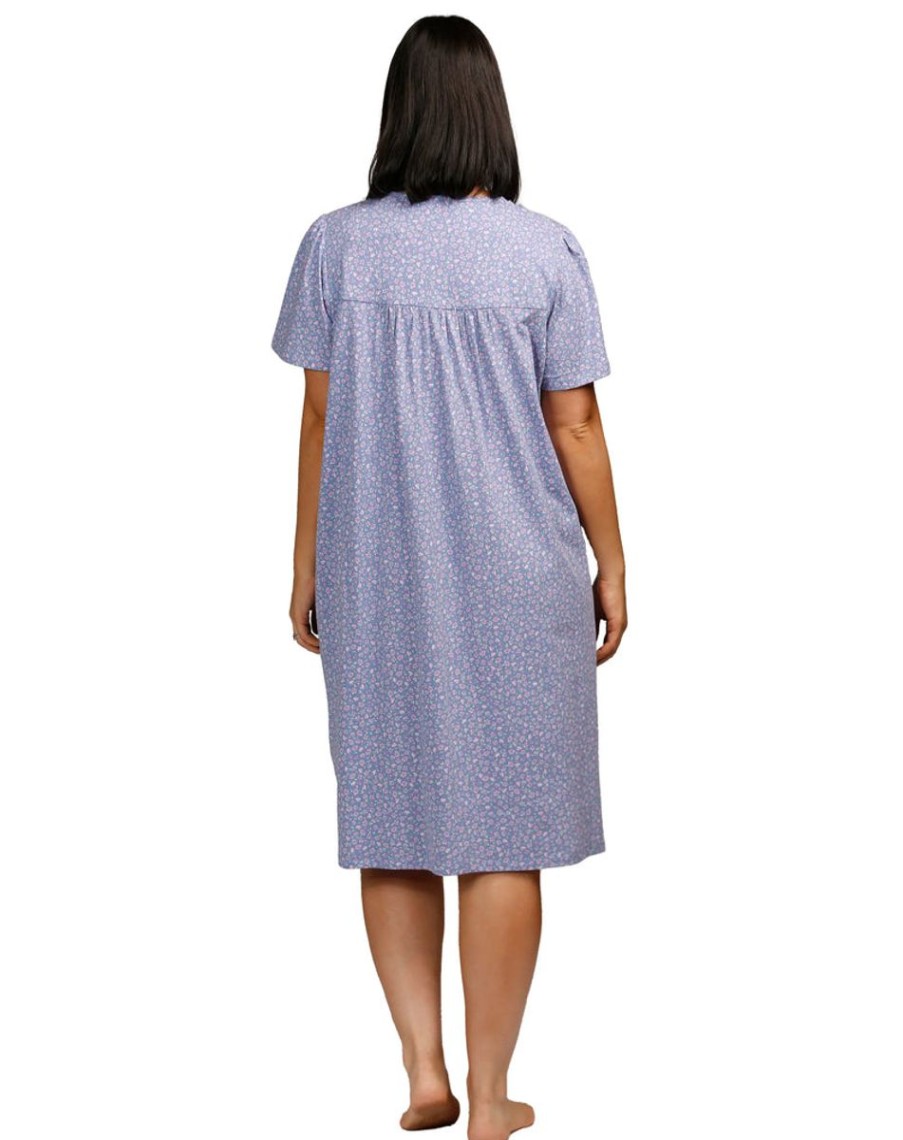 Sleepwear SCHRANK | Schrank - Wildflowers Short Sleeve Nightie