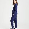 Silks Papinelle | Papinelle - Super Soft Waffle Jogger Navy