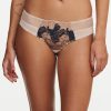 Briefs Chantelle | Chantelle - Fleurs Signature Revealing Shorty Black/Nude