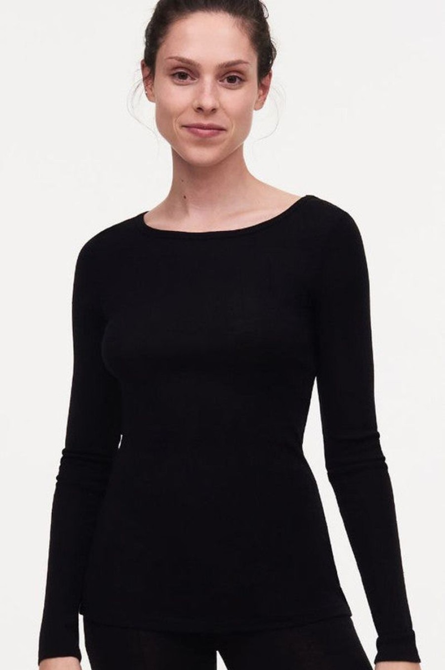 Basics Chantelle | Chantelle - Long Sleeve Thermal Black