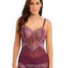 Sleepwear Wacoal | Wacoal - Embrace Lace Chemise Italian Plum