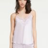 Sleepwear GINIA | Ginia - Silk Lace Cami Soft Lilac