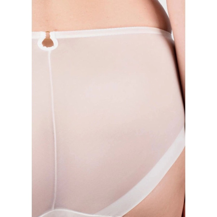 Briefs Samanta Lingerie | Samanta Lingerie - Perla Midi Brief Ivory