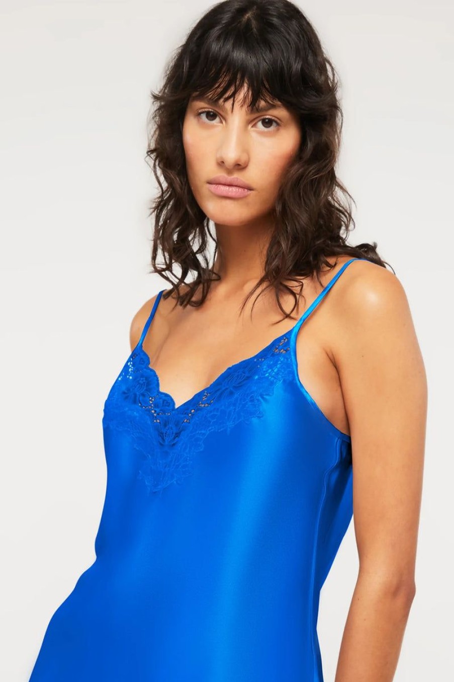 Sleepwear GINIA | Ginia - Silk Lace Cami | Ss23