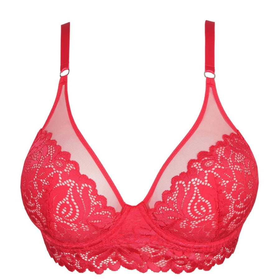 Bras Marie Jo | Marie Jo - Elis Long Line Wire Bra Spicy Berry